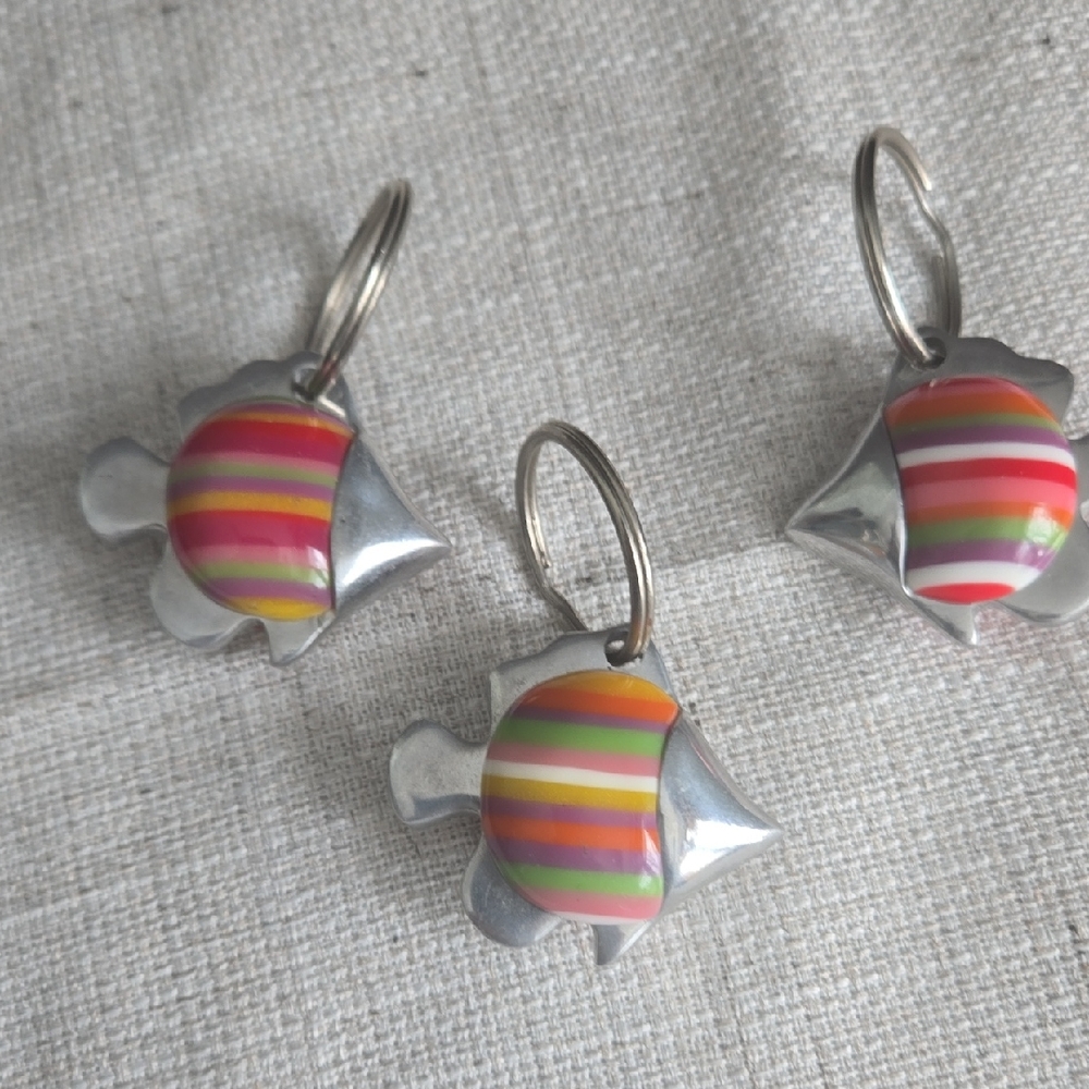 Colorful Fish Keychain